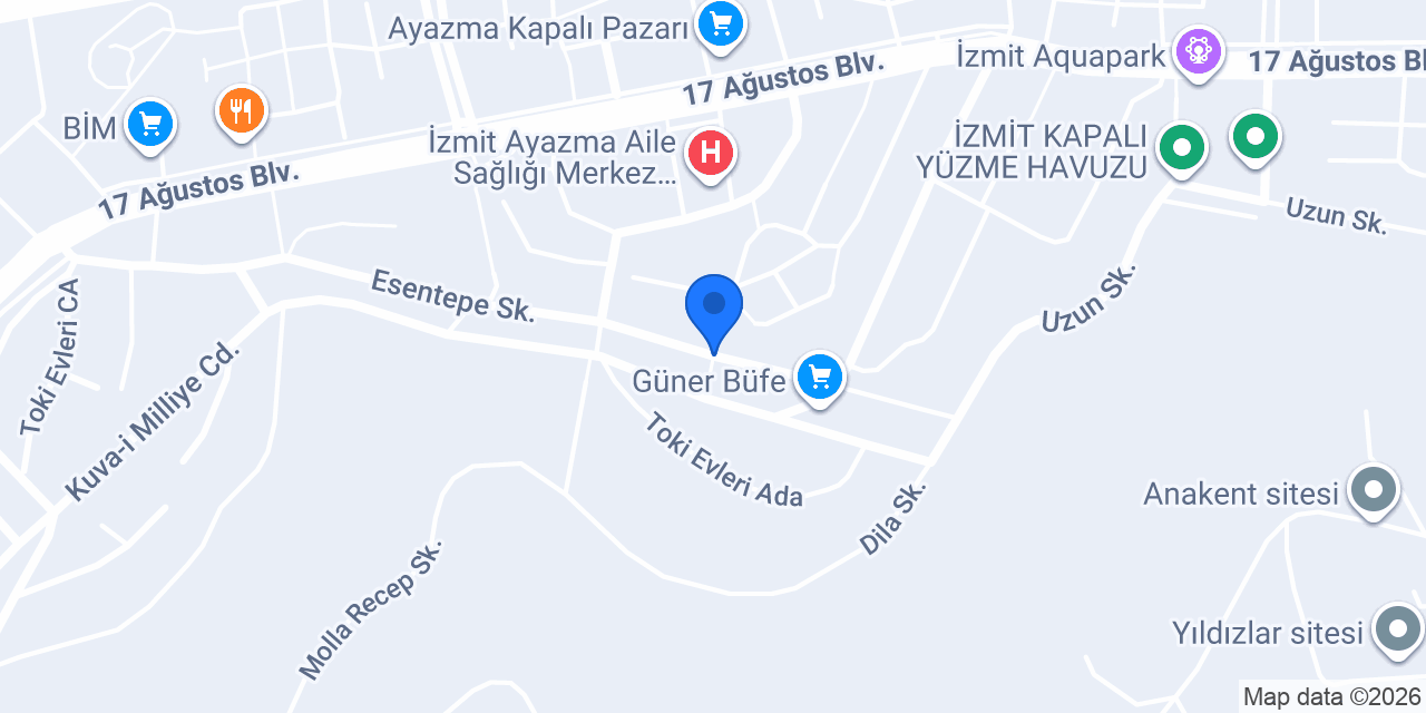 GK MEKANİK konumu