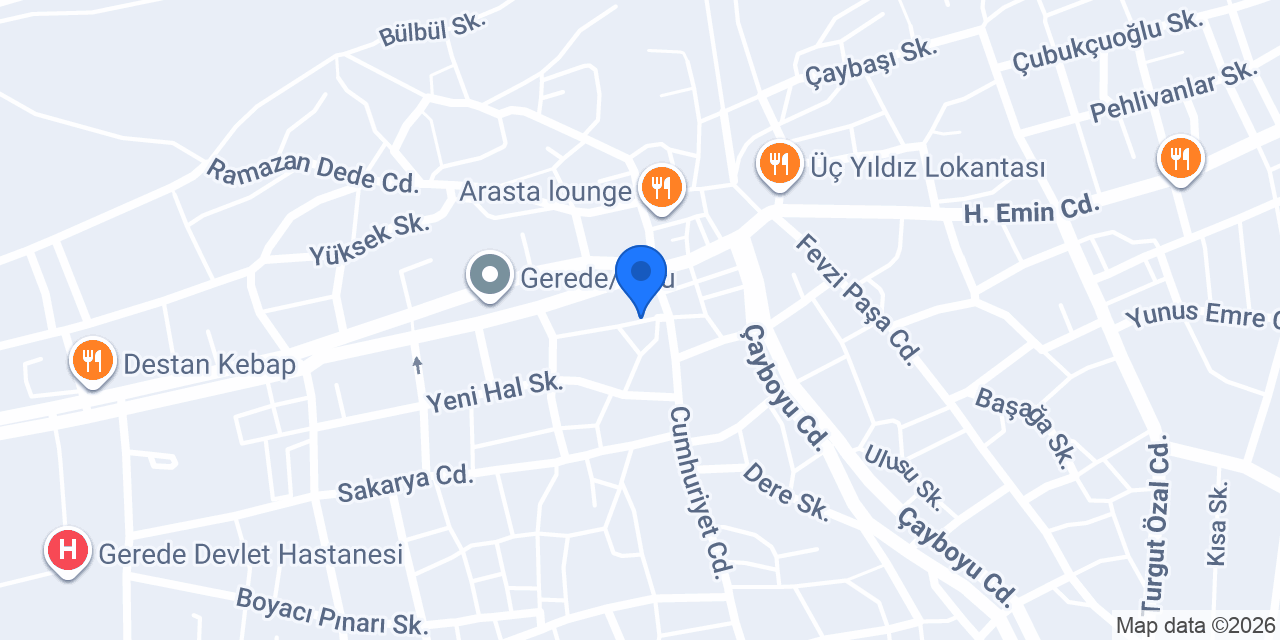 ERSOY SİGORTA konumu