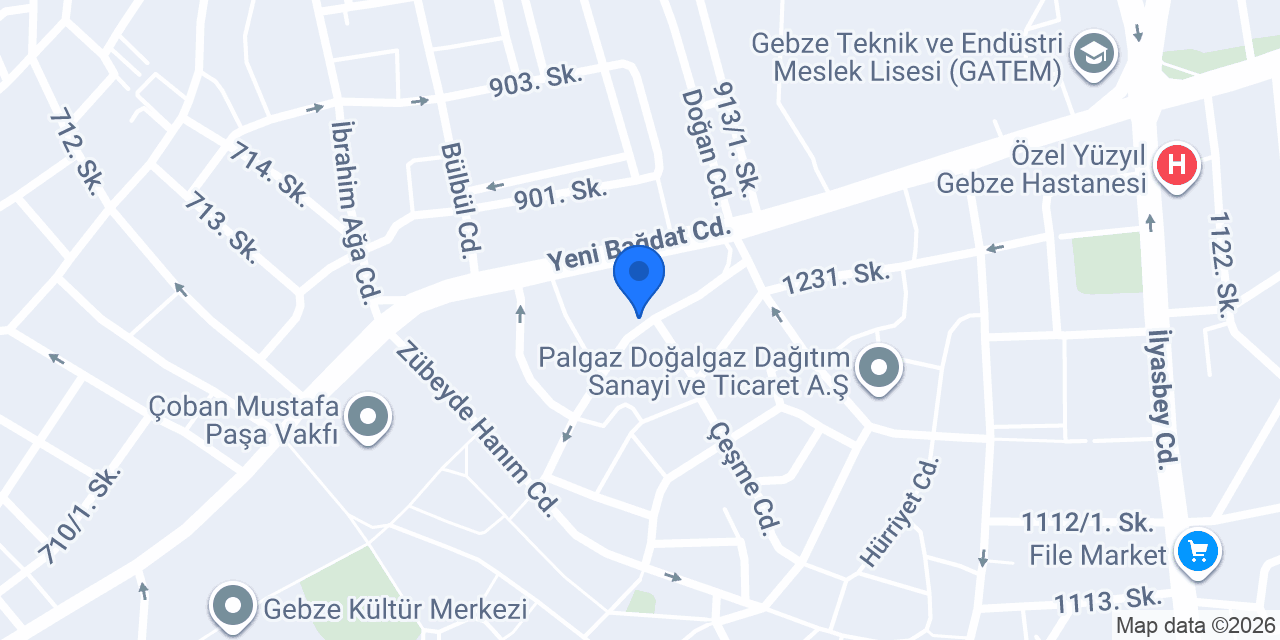 Kübra çeyiz gebze konumu