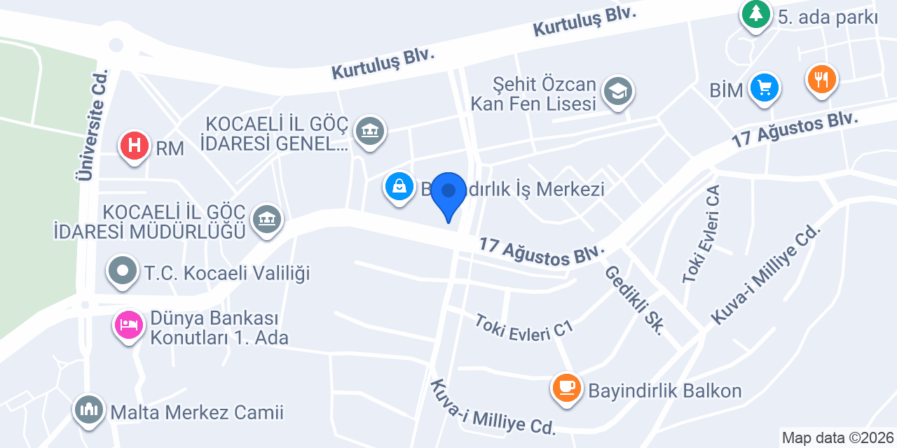 Şevval kırtasiye konumu
