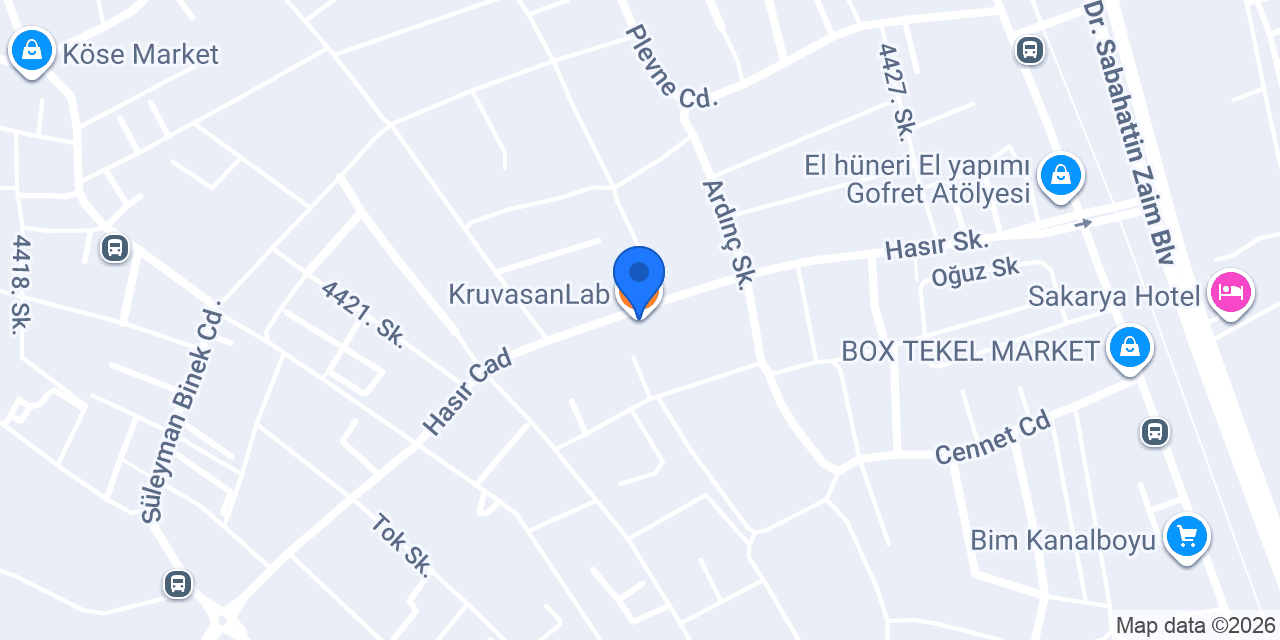 KruvasanLab konumu