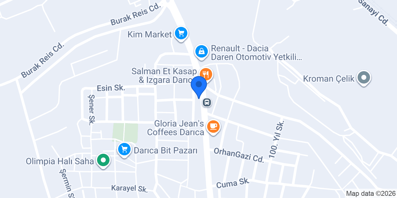 Yeşil Konak Et konumu