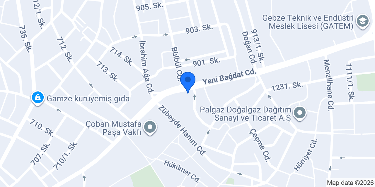 Merkez Mobilya konumu