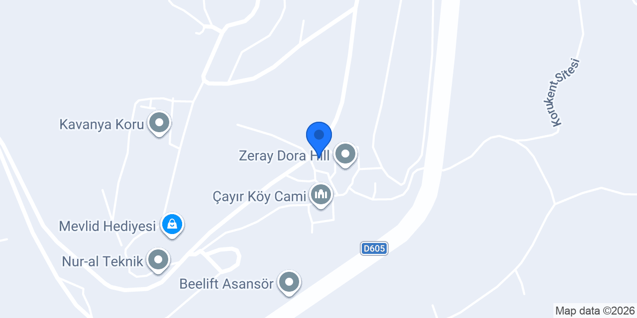 ZEYLİ inşaat konumu