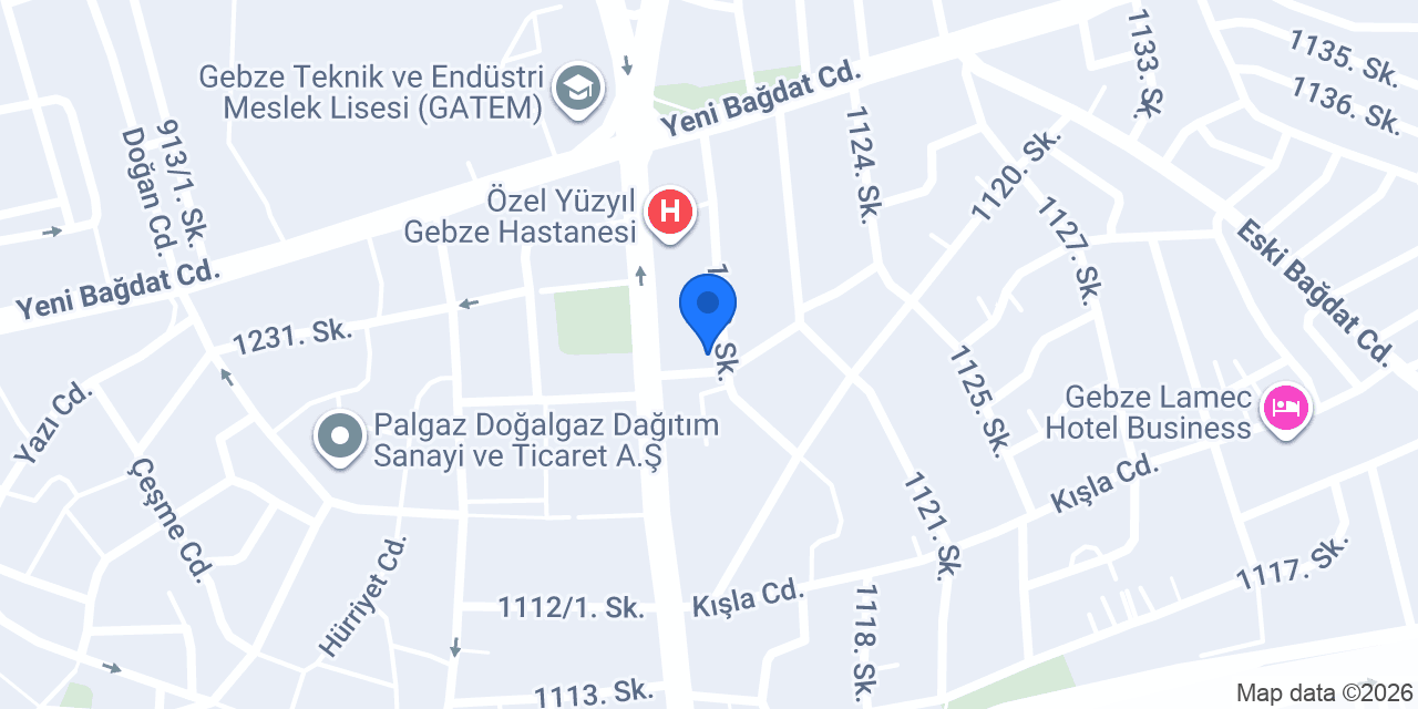 Gül Eczanesi konumu