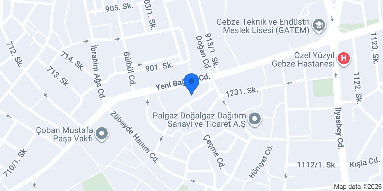 GBA YAPI konumu