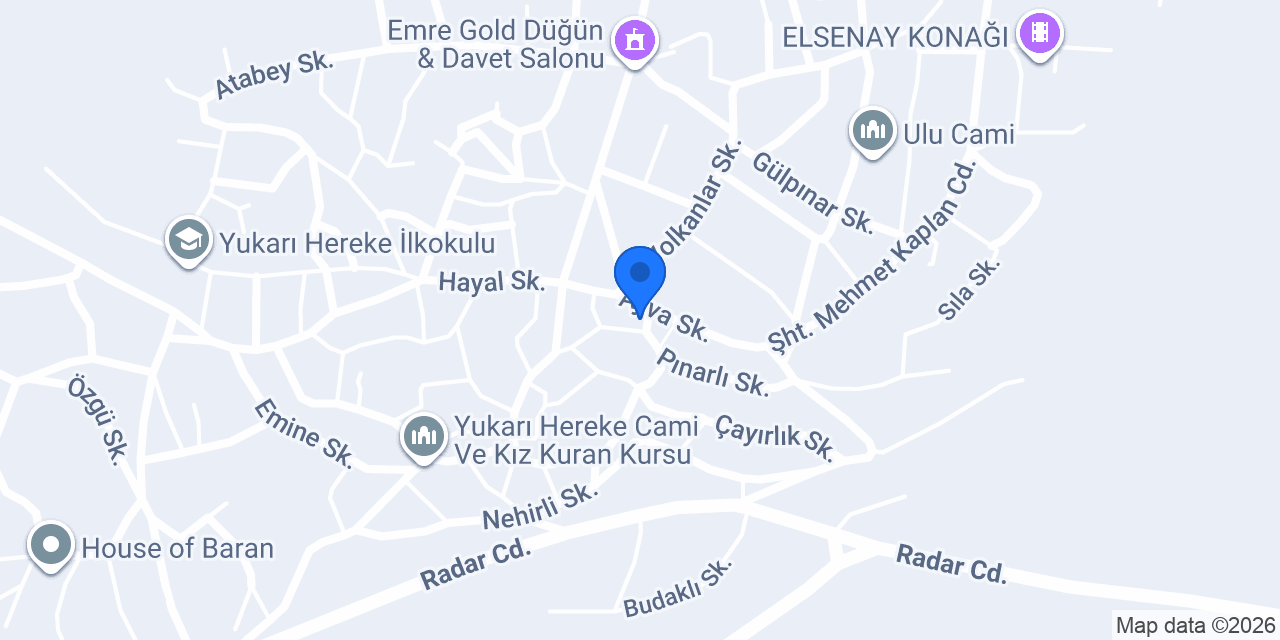 Abay giyim konumu