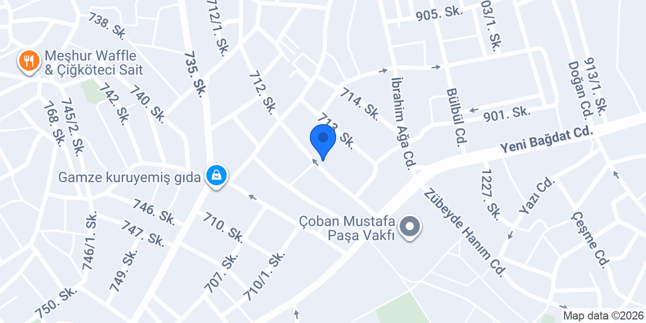 YediHilal Gebze konumu