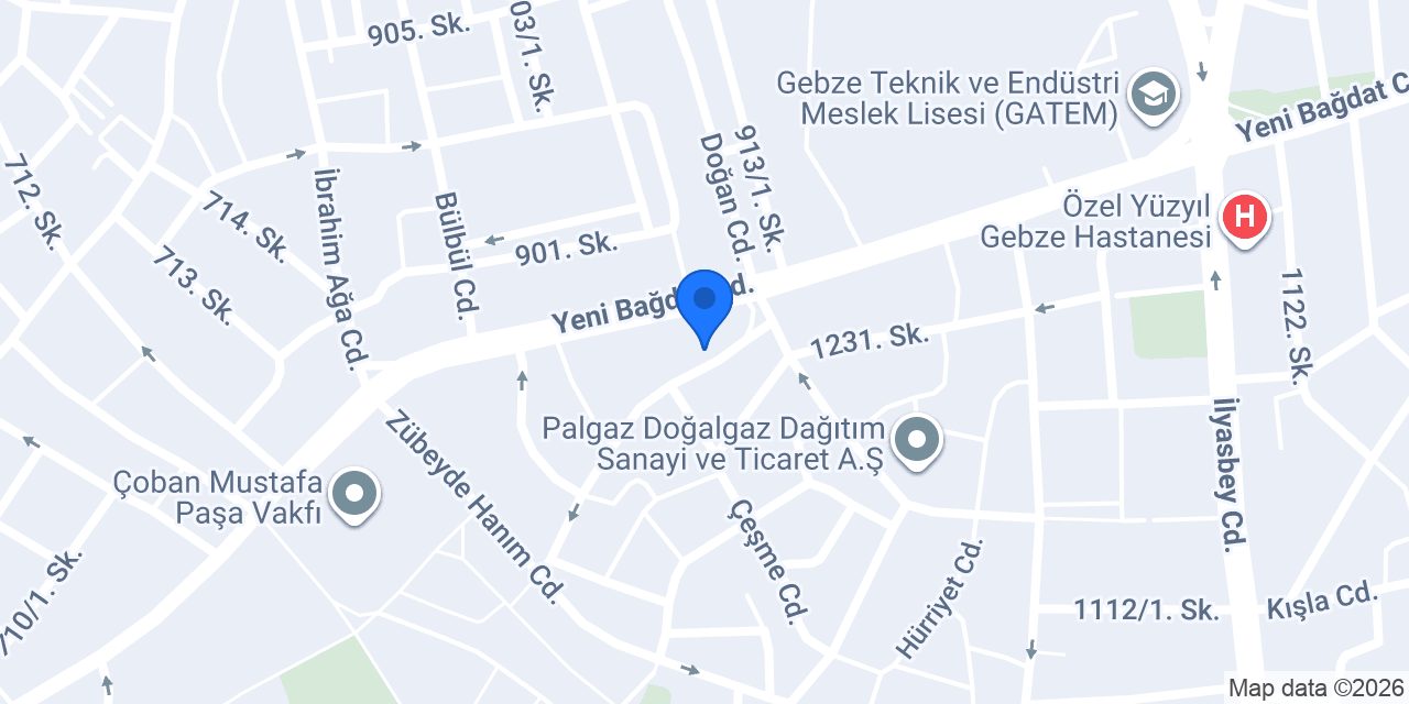 ST/Çağ Bilişim konumu