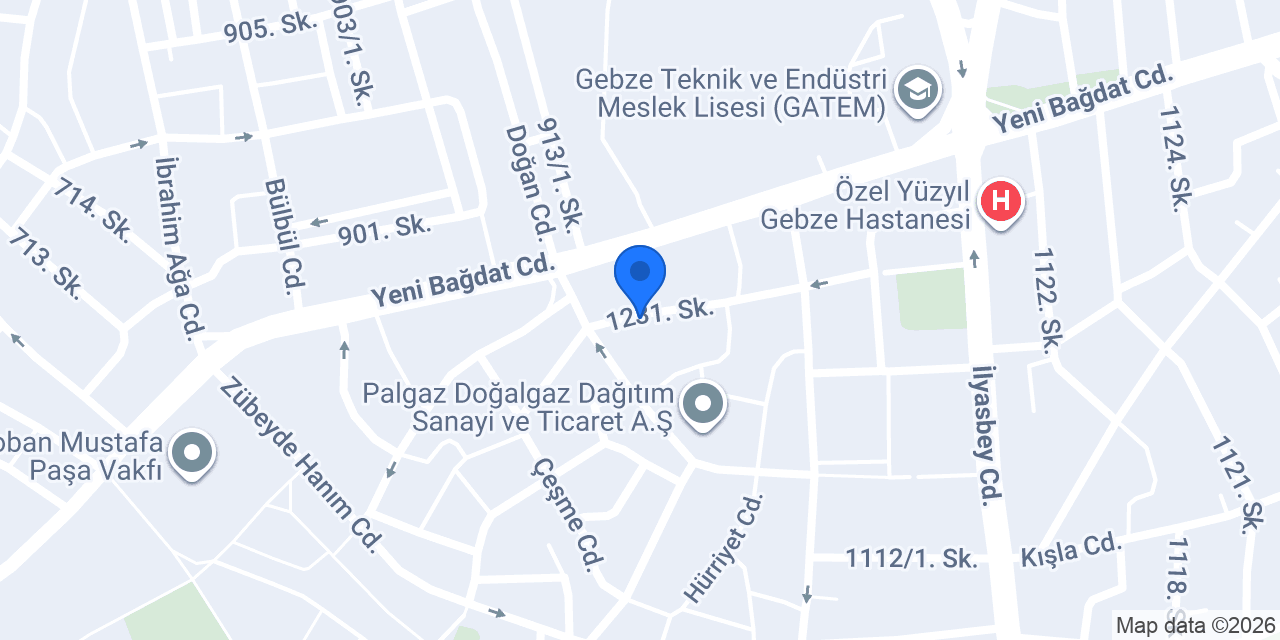 ÇELİKLER GROUP SİGORTA konumu