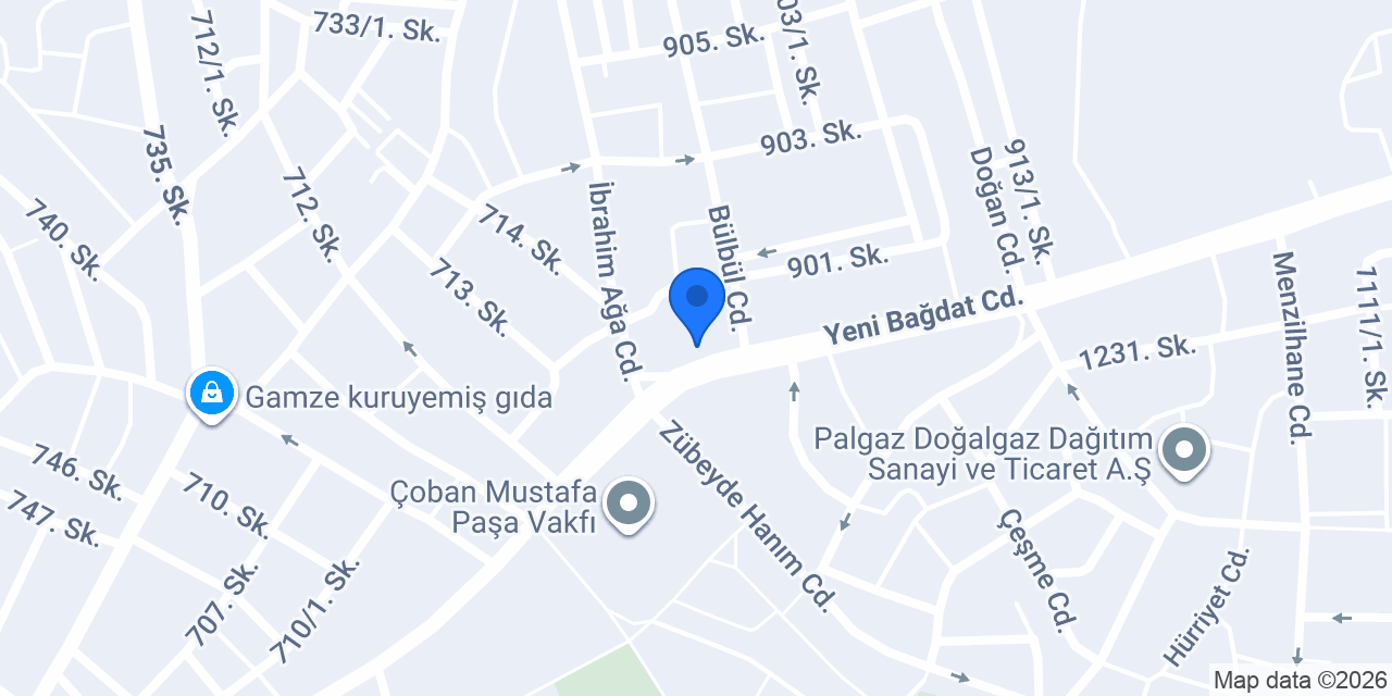 BAĞDAT AVM konumu