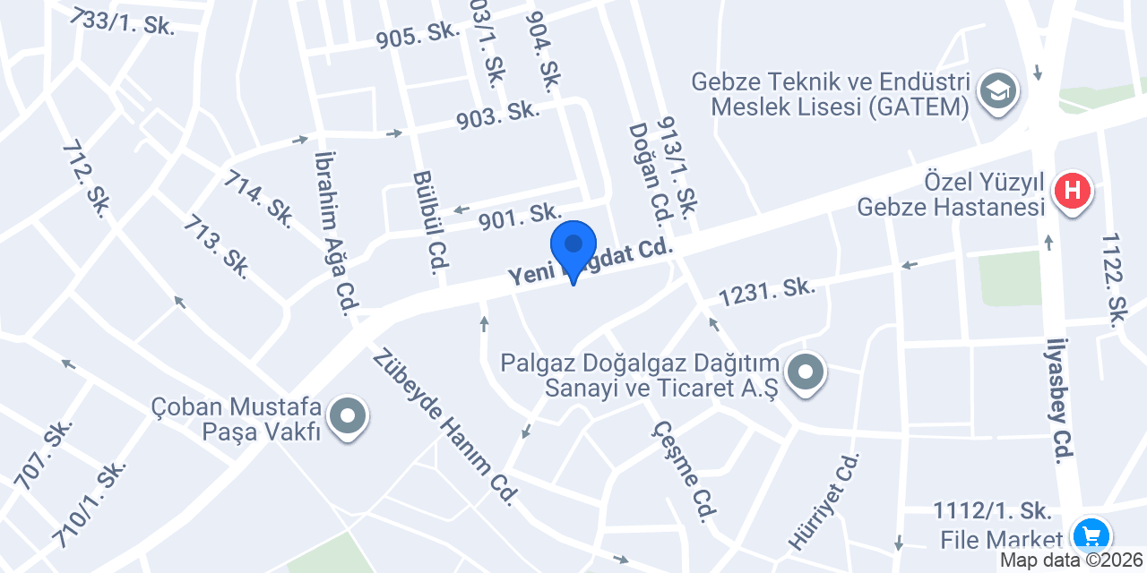 Karataş Grup Mimarlık konumu