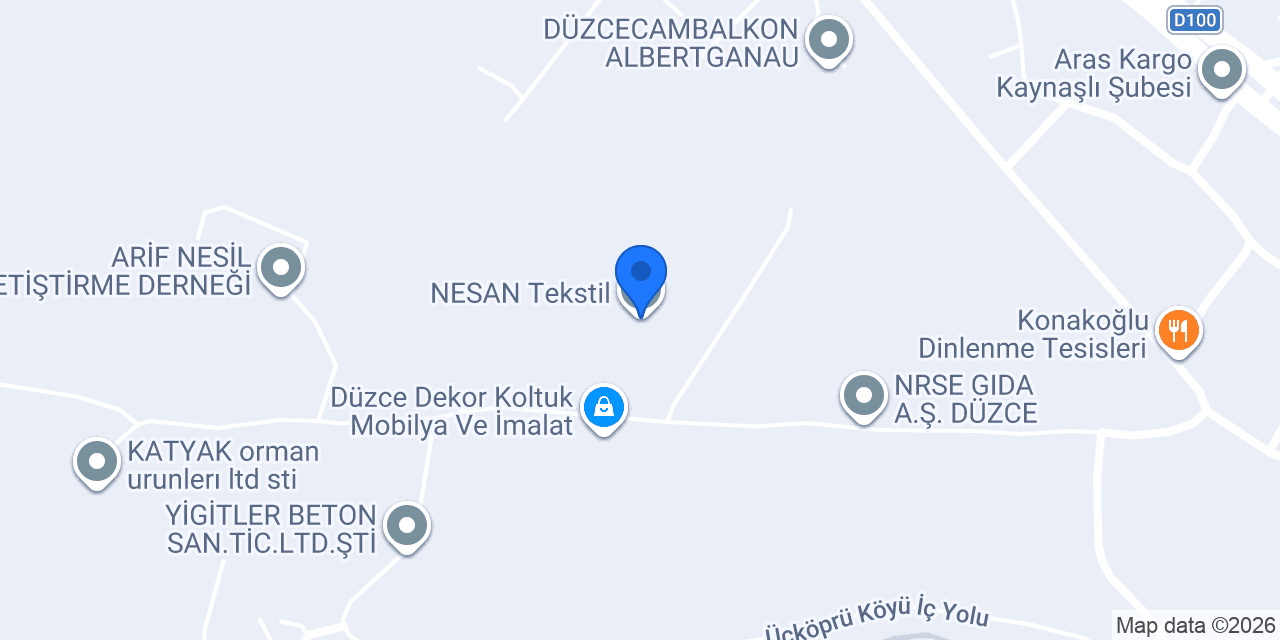 NESAN Tekstil konumu