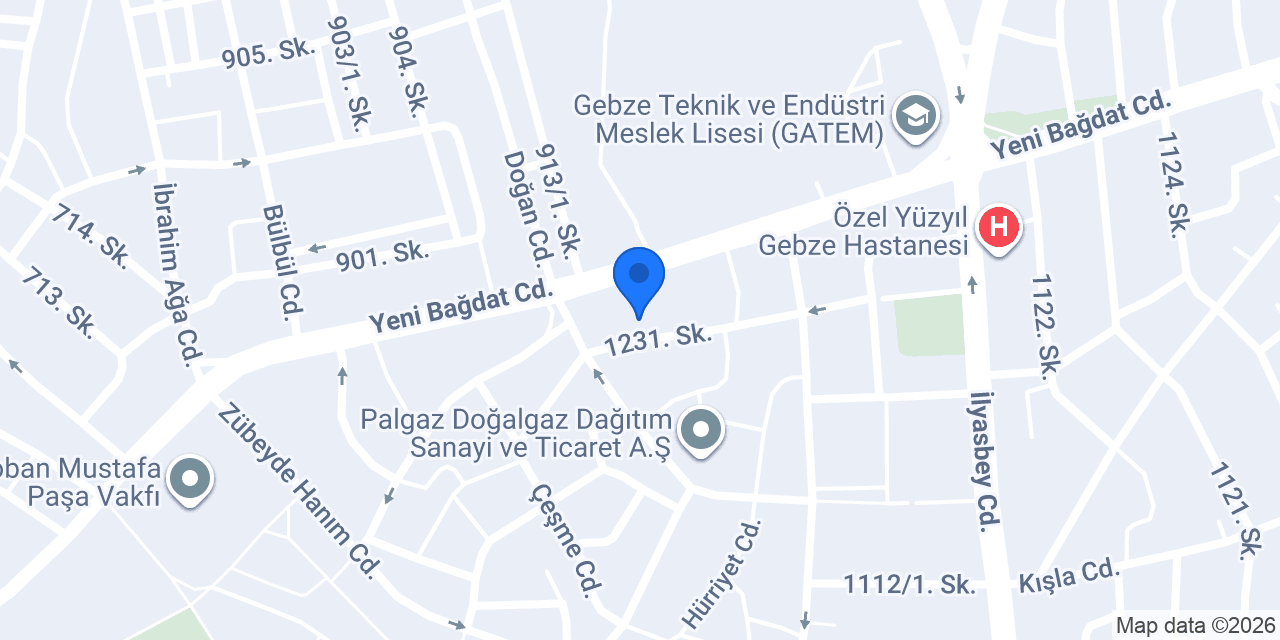DMR Mekanik Yapı konumu
