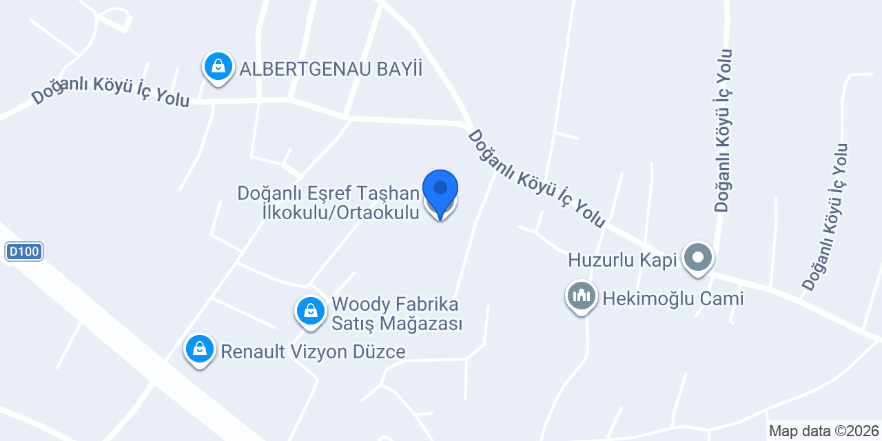 Doğanlı Eşref Taşhan İlkokulu/Ortaokulu konumu