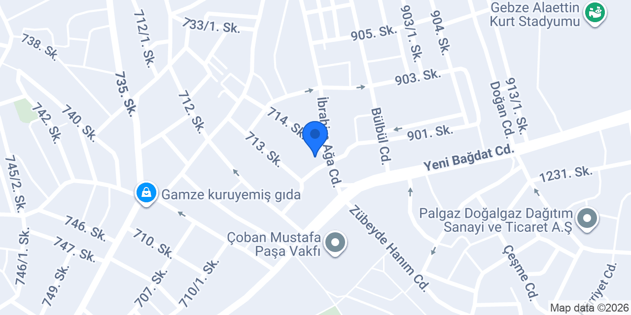 Izgara Arkadaşım Restaurant konumu