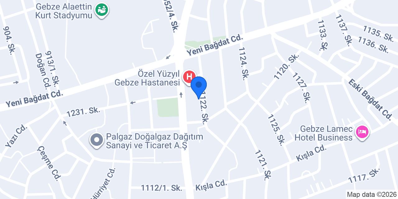 Öykü Optik konumu