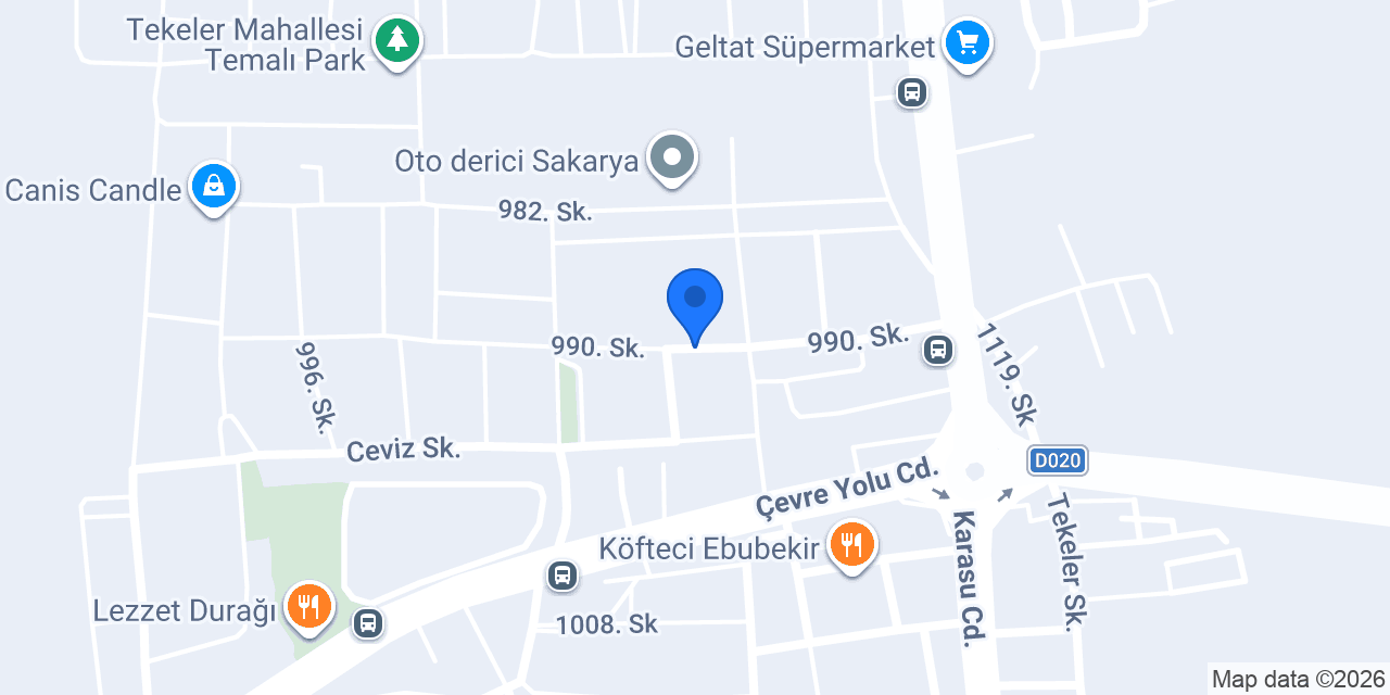 Ada Tek Anaokulu konumu