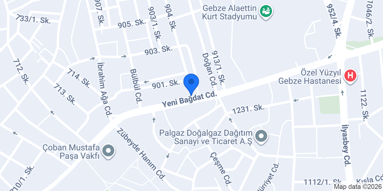 Alper Sara Diş Kliniği konumu