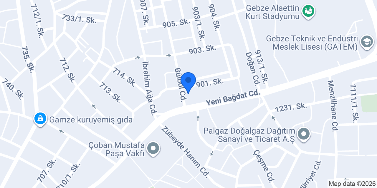 GEBZE ELEKTRİK konumu