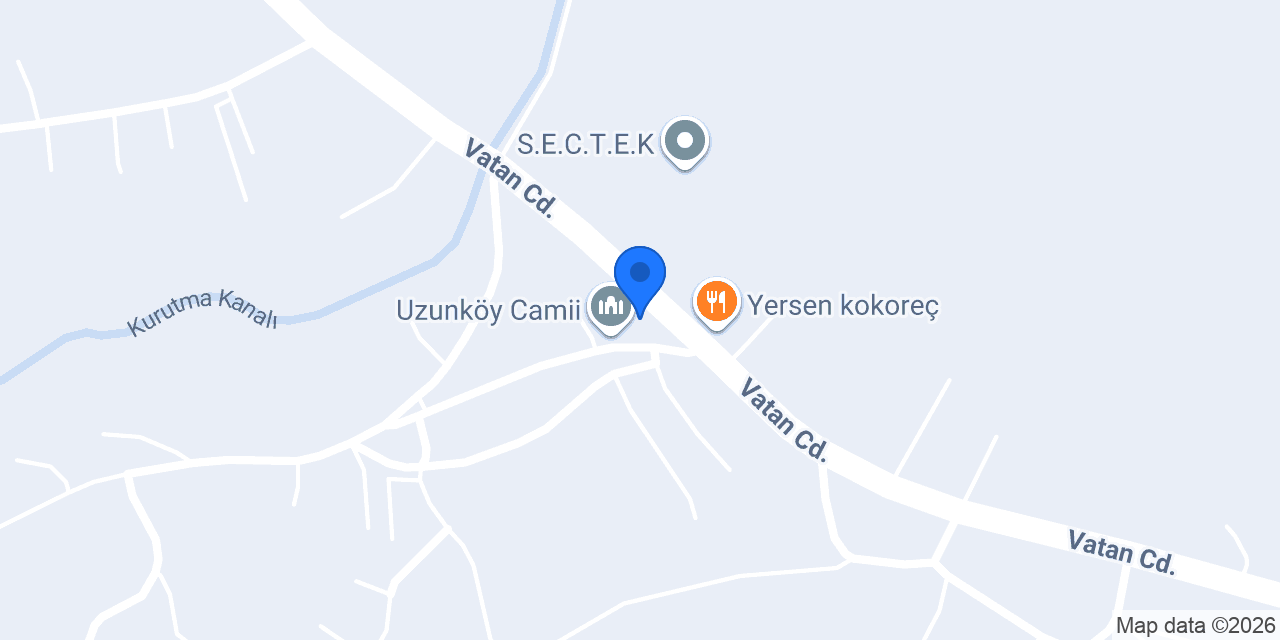 Ertürk Market konumu