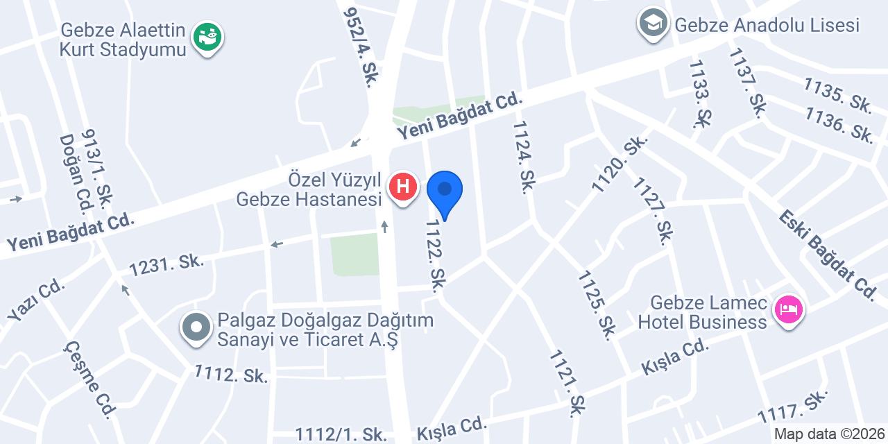 Gökçen Eczanesi (Gebze) konumu