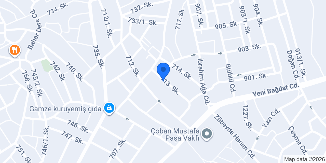 Osmanlı Unlu Mamülleri konumu