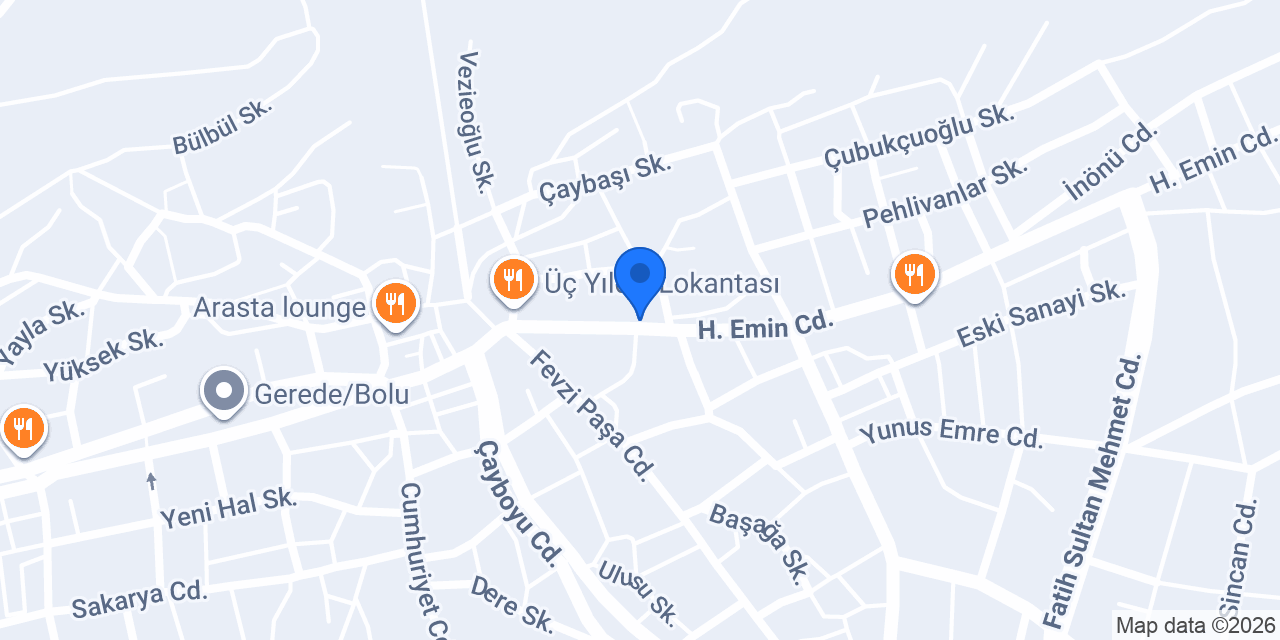 ÜNLGrup SigortaKurdu GEREDE konumu