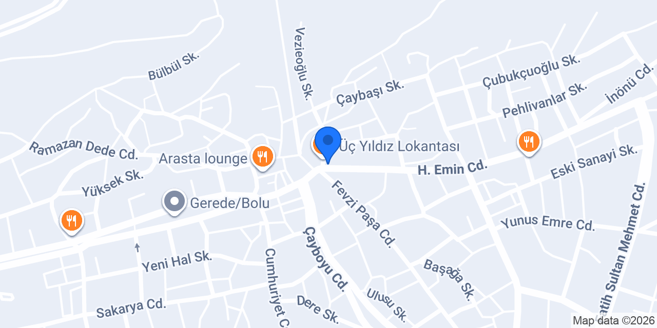 Simitçim Gerede konumu