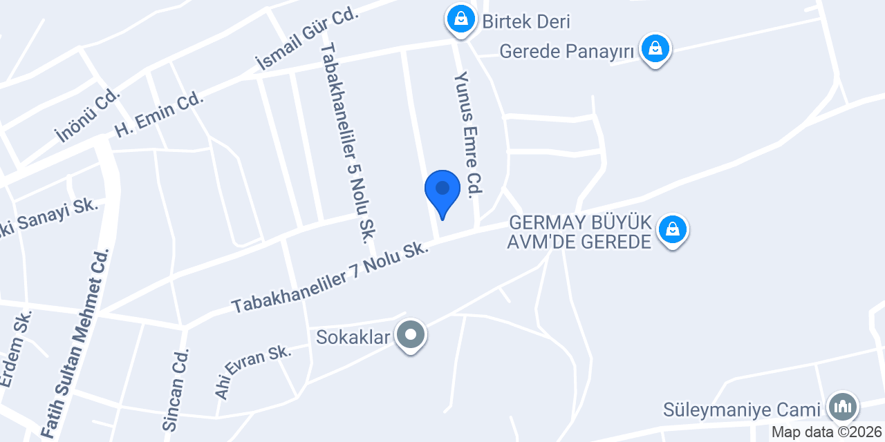 Assa Kimya Ltd. Şti. konumu