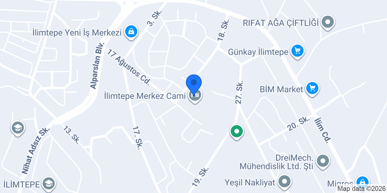 Körfez Onur Eczanesi konumu