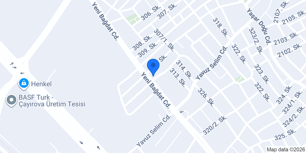 CNR OTOMOTİV konumu