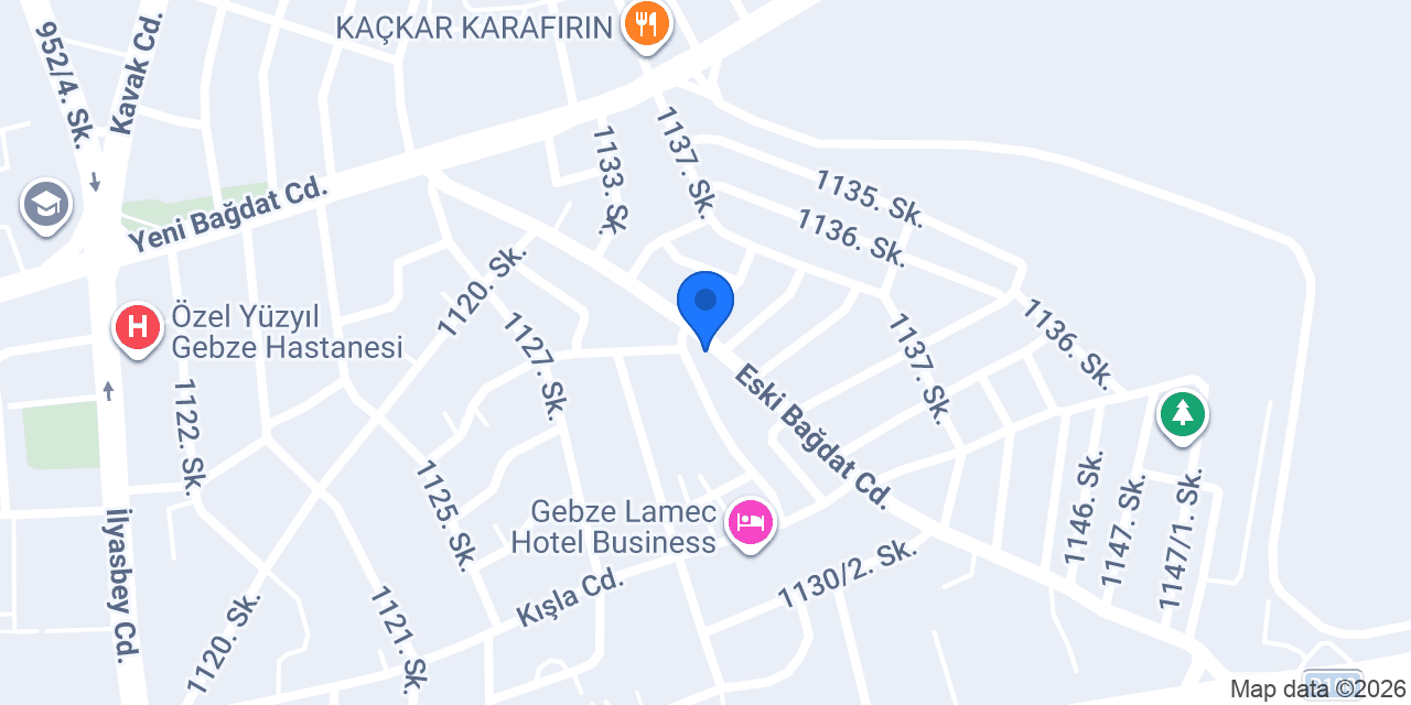 Gebze Belediyesi Halk Ekmek konumu