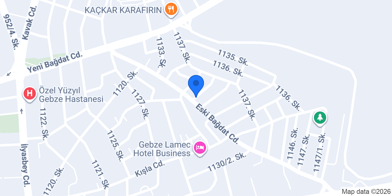 Ertel tel örgü ve çit sistemleri konumu