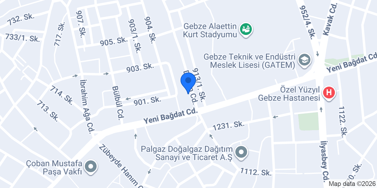 Özel Serenat Sanat Kursu konumu