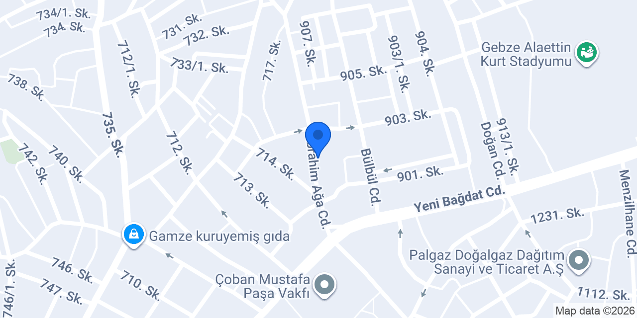 Çağlayan Fırın konumu