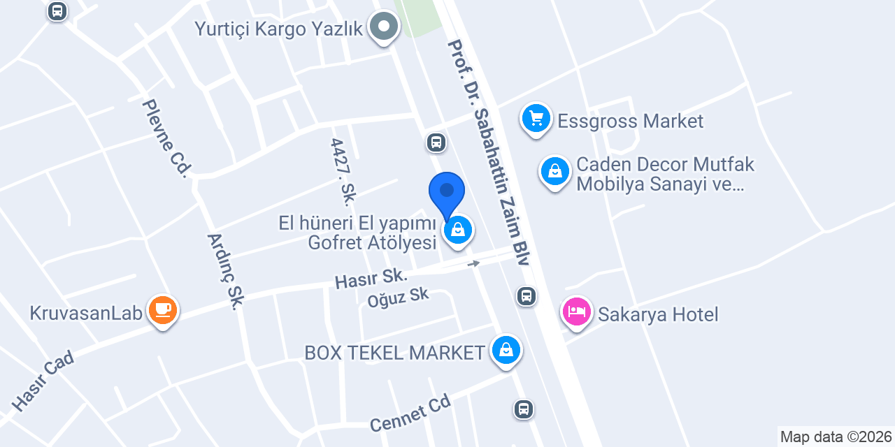 Yıldız Yemek Hizmetleri konumu