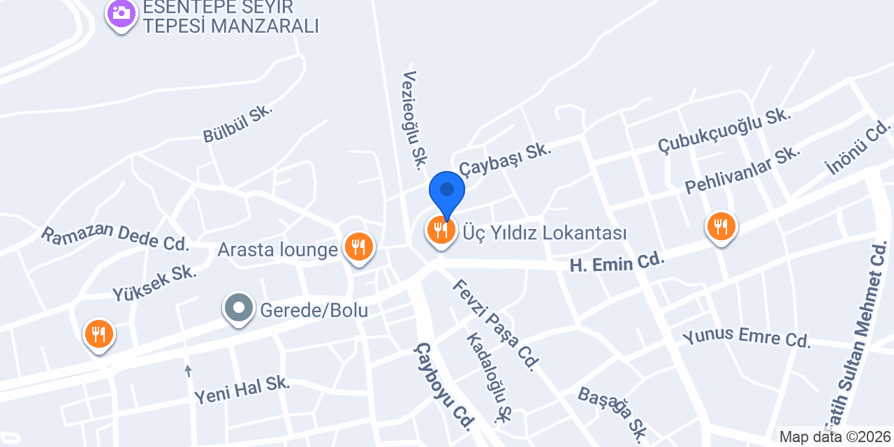 Desa Doğalgaz Gerede konumu