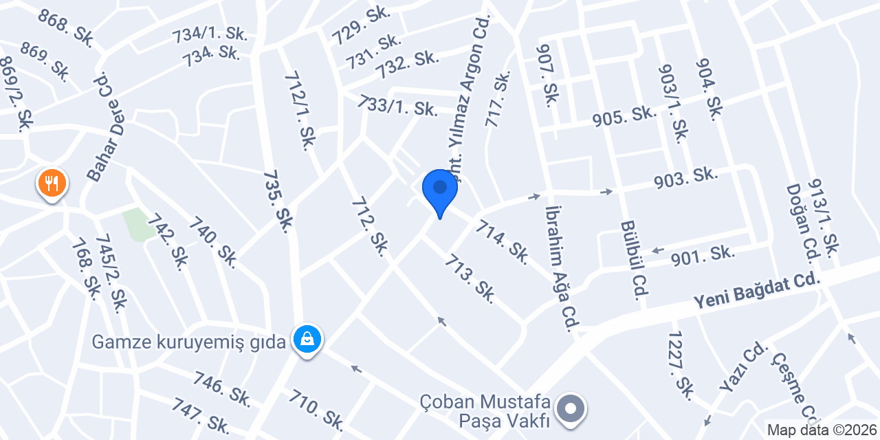 Nefis Pizza Casa Gebze konumu