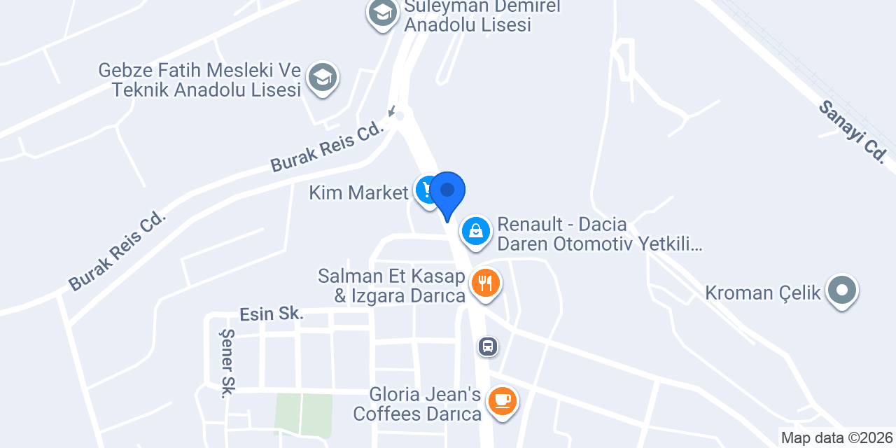 Denizkent Taksi konumu