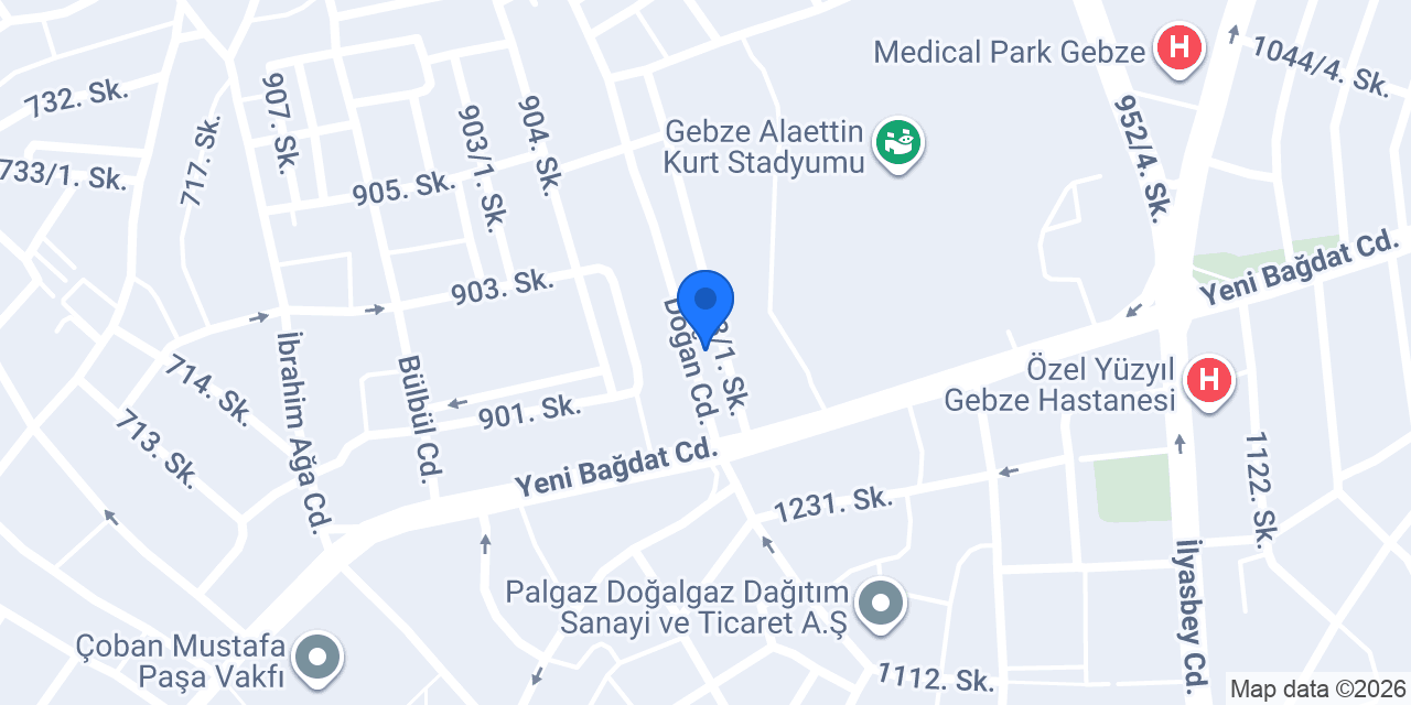 Emeklier Sigorta (Gebze Şube) konumu
