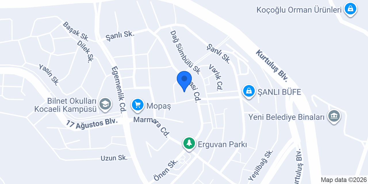 Kardelen Anaokulu konumu