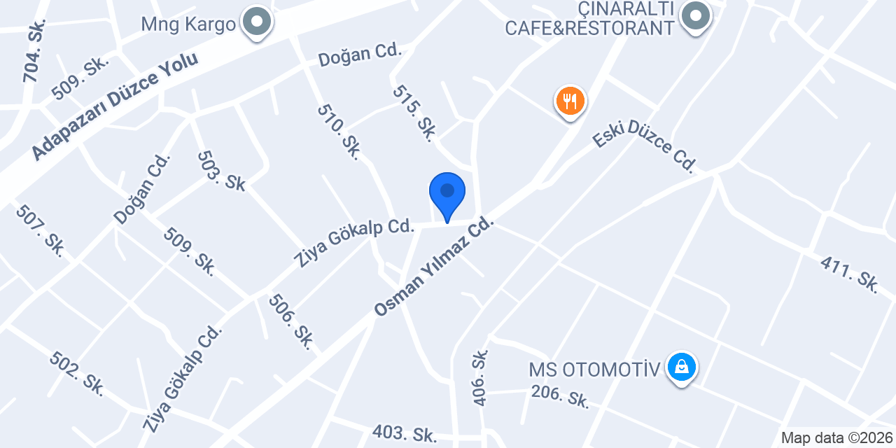 Çağla Motor konumu
