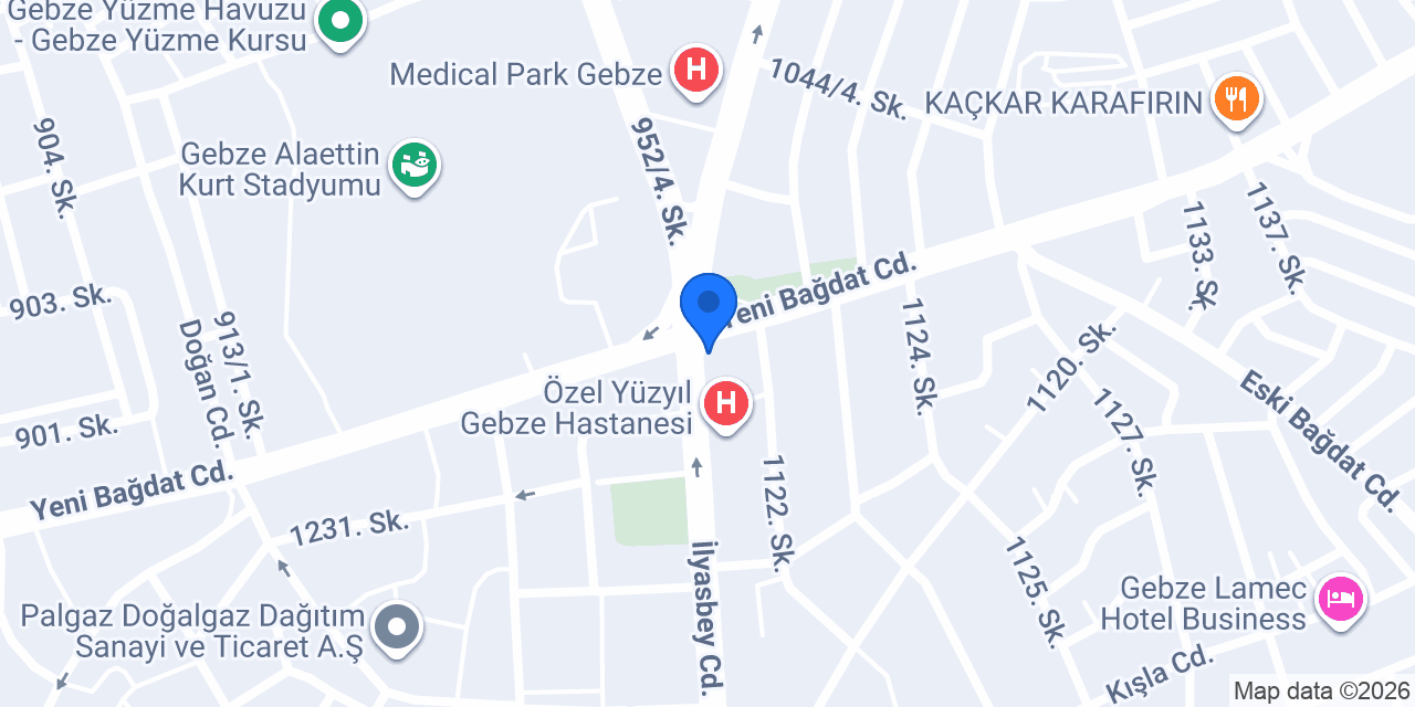 Girbay Sürücü Kursu konumu