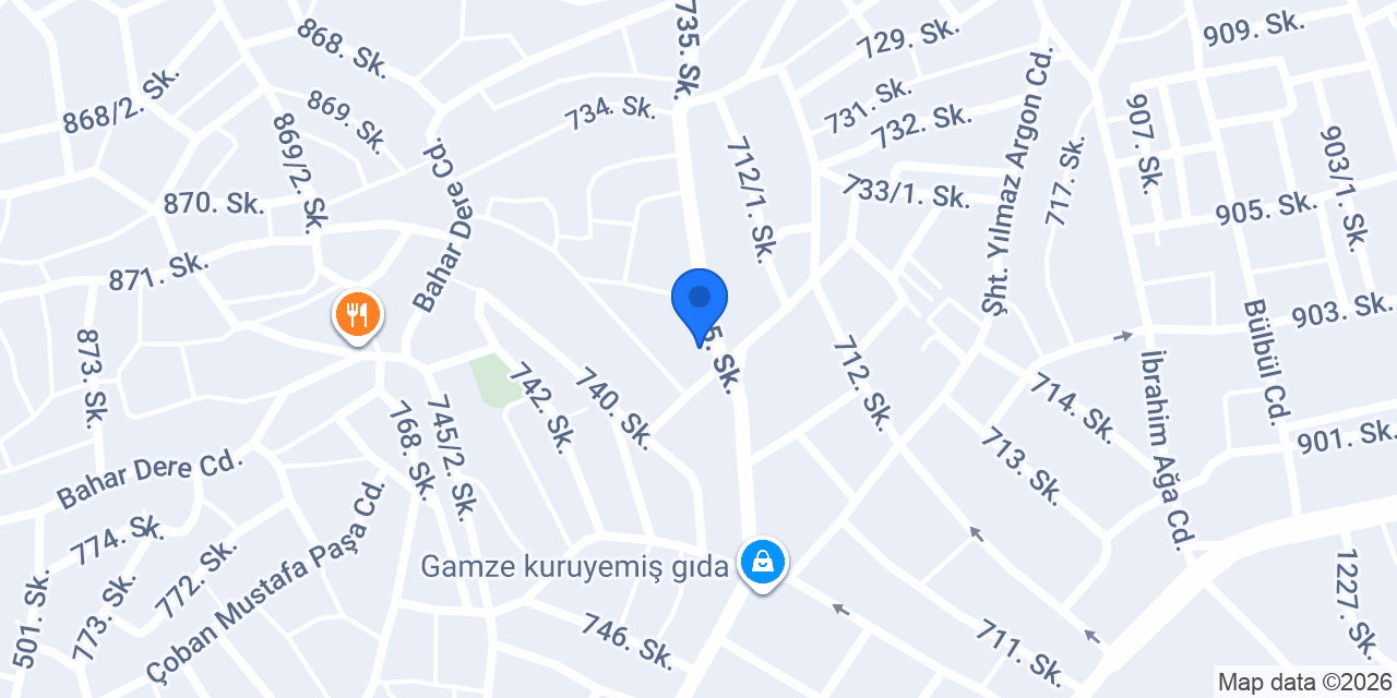 Şengül halı yıkama konumu