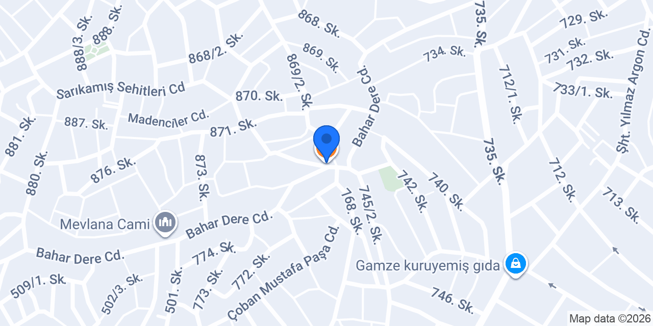 Alkan Erkek Kuaförü konumu