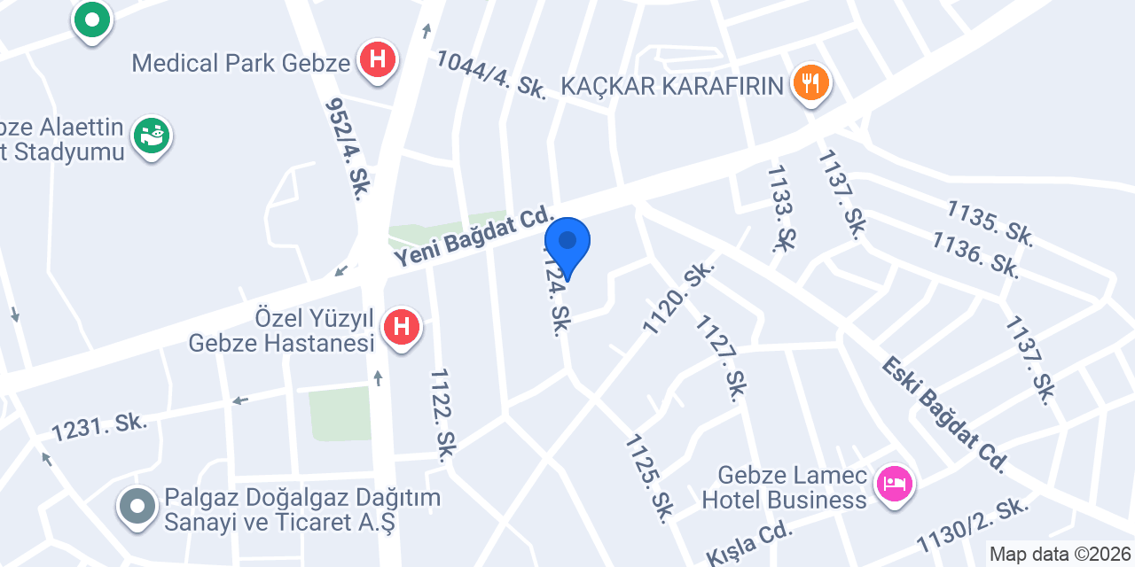 Özgem Bayan Kuaförü konumu