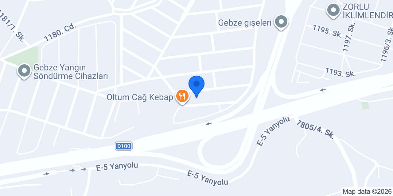 Anıl Elektrik konumu
