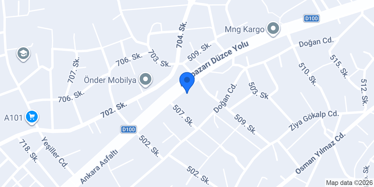 Hendek Gülümtat Pişmaniye konumu
