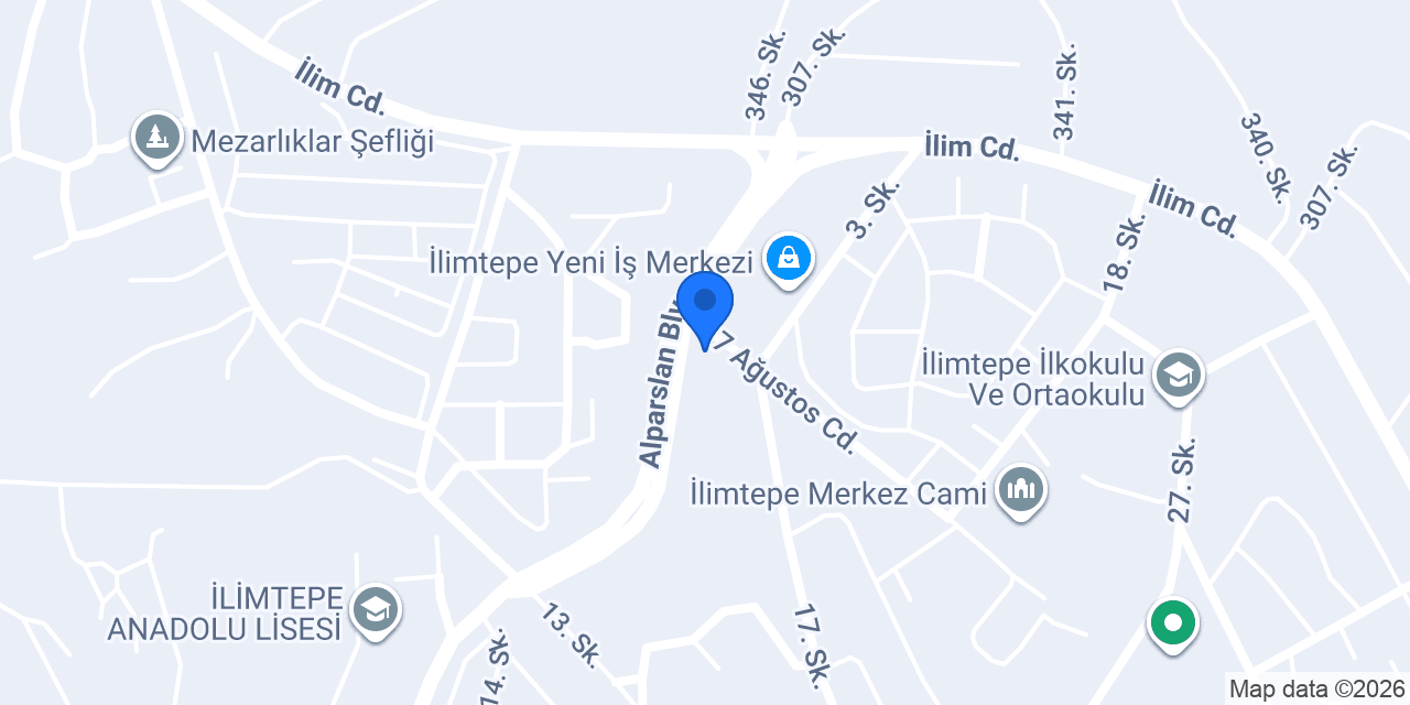 İLİMTEPE TAKSİ konumu